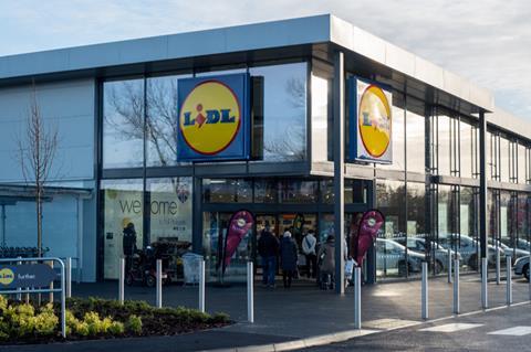 Lidl store front