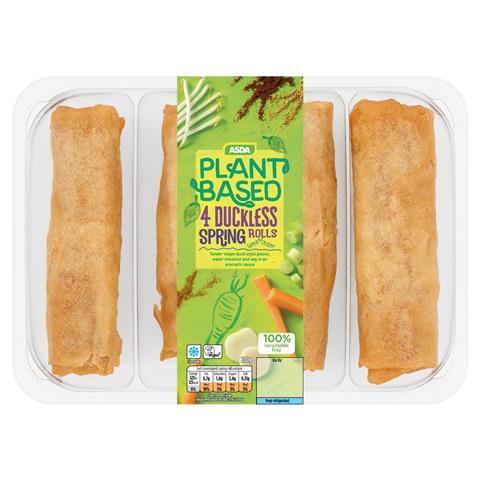 Plant Based 4 Duckless Spring Rolls