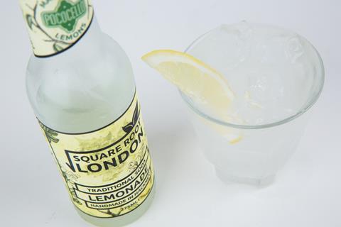 square root lemonade soda