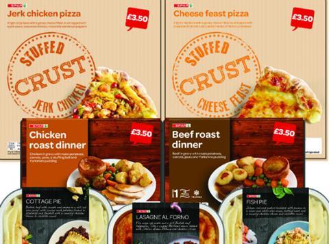 Spar new ready meals