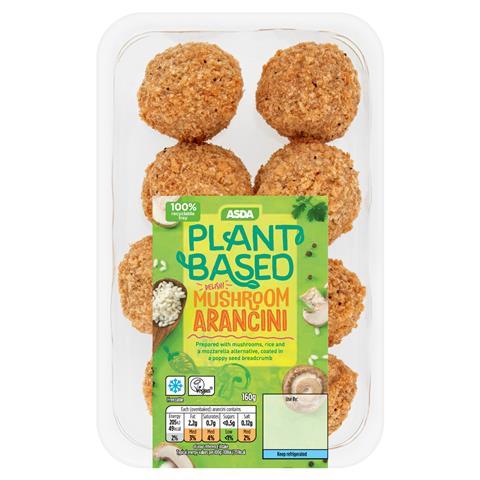 Plant Based Mushroom Arancini