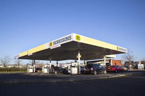 ONE USE Morrisons forecourt