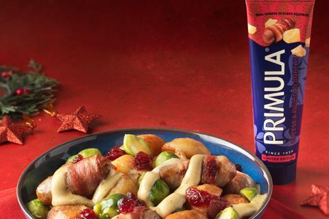 Loaded Roast Potatoes with Pigs in Blankets