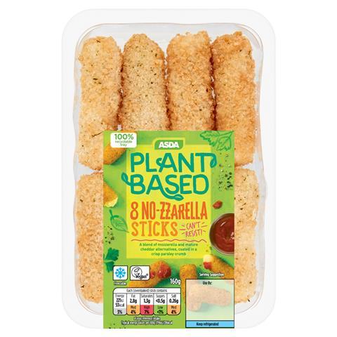Plant Based 8 No-Zzarella Sticks