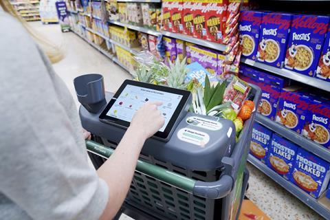 Morrisons smart trolley