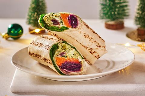 Sainsbury's Taste the Difference Christmas Wraps & Sandwiches (Christmas 2024_Final)