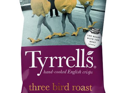 Tyrrells Three Bird Roast Crisps
