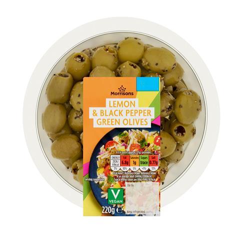 Morrisons_Lemon_and_Black_Pepper_Green_Olives