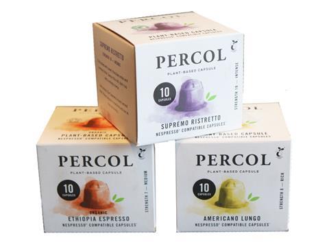 Percol coffee pods
