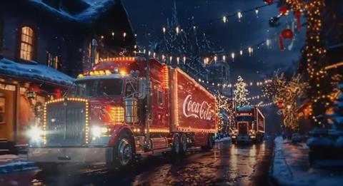 coca cola  ai christmas advert 2024