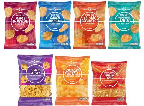 asda WORLD CUP CRISPS
