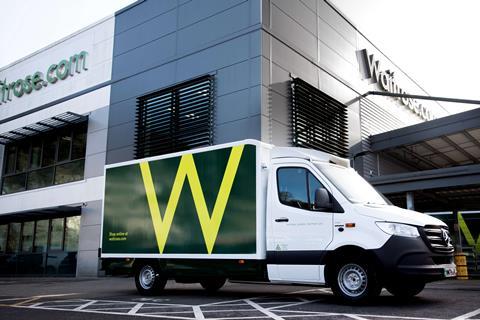 waitrose online home delivery van (2)