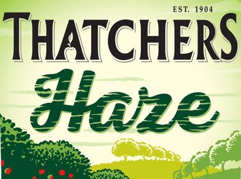 thatchers haze cider