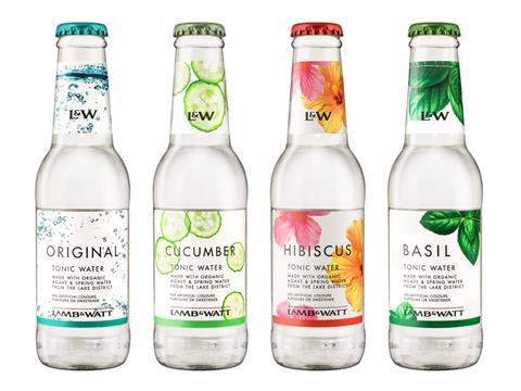 Halewood Lamb & Watt tonic water range