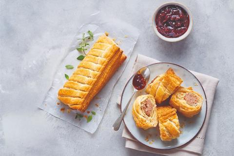 Aldi vegan sausage roll