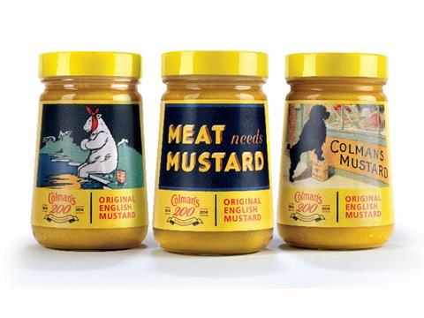 Colman's Mustard dons a vintage look