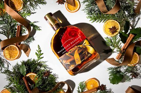 Woodford Reserve christmas bottle
