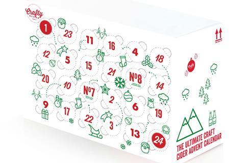 crafty nectar cider advent calendar