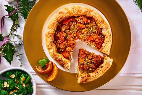 Sainsbury's Taste the Difference Vegan & Vegetarian Centrepieces (Christmas 2024_Final)
