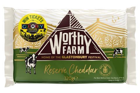 Glastonbury Festival and Wyke Farms team up for new Worthy Farm cheddar ...