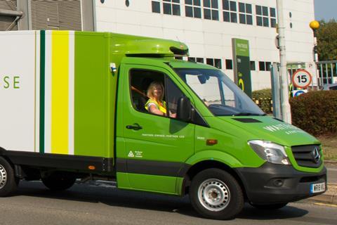 Waitrose van