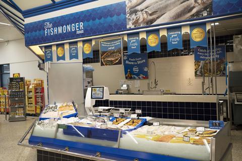 Morrisons fish counter