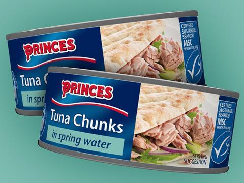 princes msc certified tuna