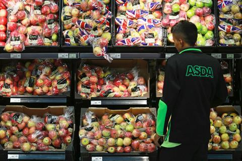 Asda fruit & veg