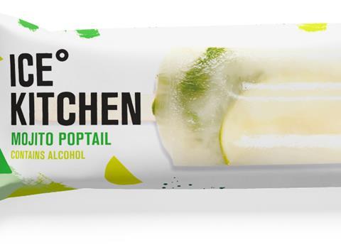 Ice Kitchen mojito ice lolly