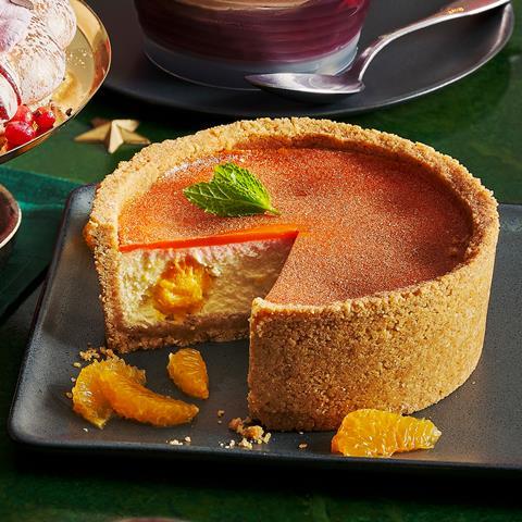 tesco-finest-winter-orange-cheesecake
