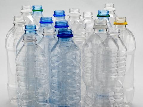 PET plastic bottles