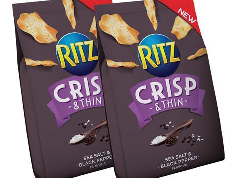 ritz crisp and thin cracker 