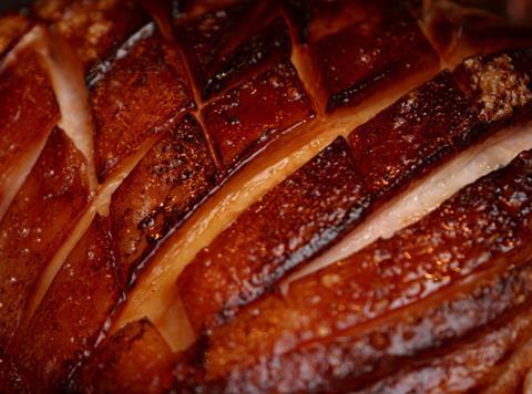Ham pork roast meat
