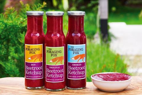 The Foraging Fox beetroot ketchup