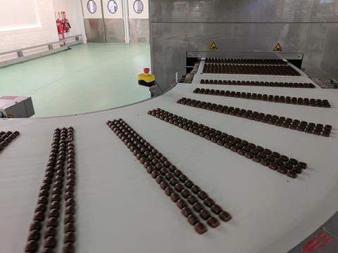 Bournville production line