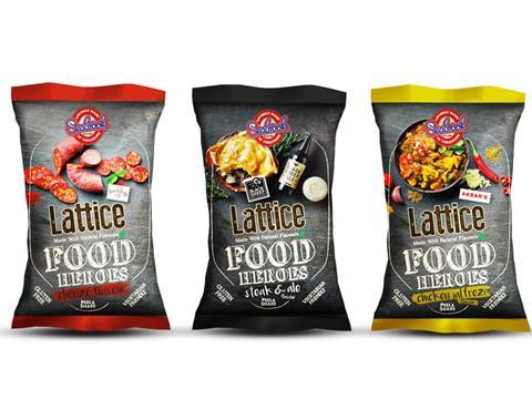 seabrook crisps food heroes lattice