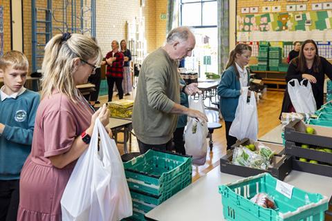 Bread and Butter Thing baskets food club bank