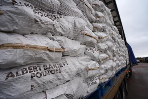 Albert Bartlett potato sacks