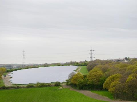 coca cola solar farm