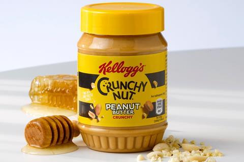 Kellogg's Crunchy Nut Peanut Butter 2