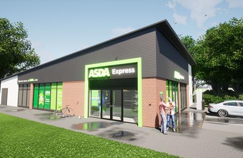 Asda Express Mock-up