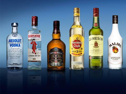 Pernod Ricard range