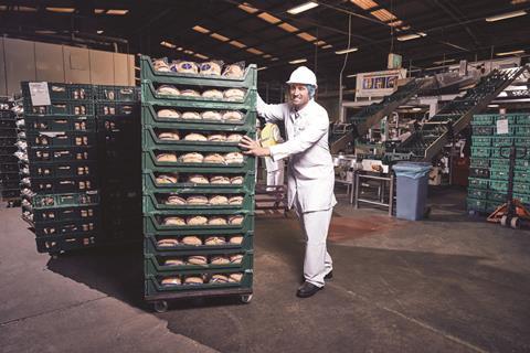 Morrisons staff bread bakery warehouse