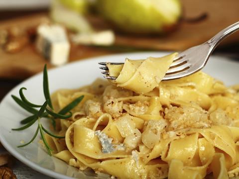 durum wheat pasta lunch