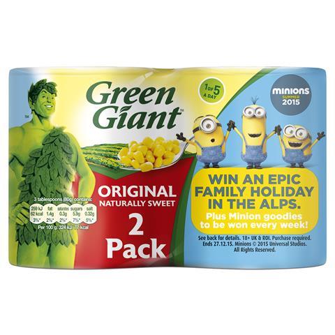 Green Giant Minions