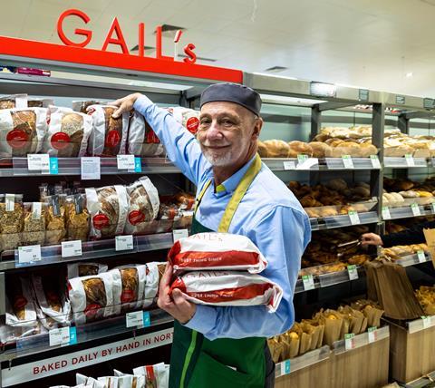 Gails bakery fixture in Waitrose Surbiton