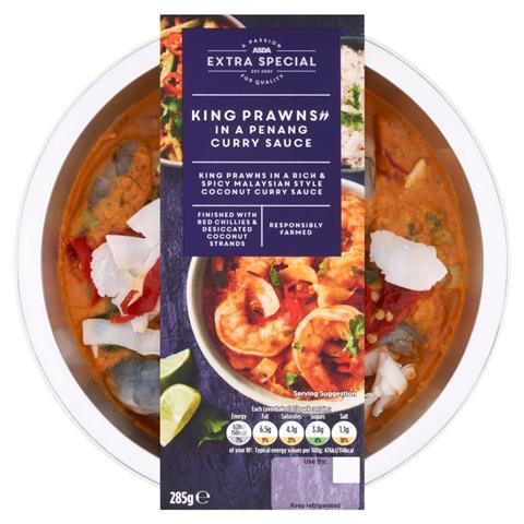 Penang Curry Prawns