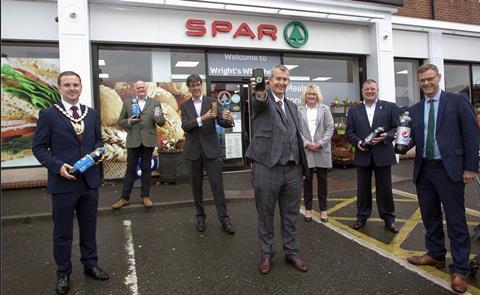 Reward4Waste launch in Whitehead with Minister Poots