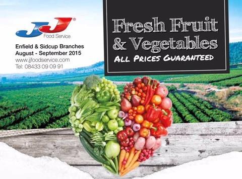 jj food service fruit and veg