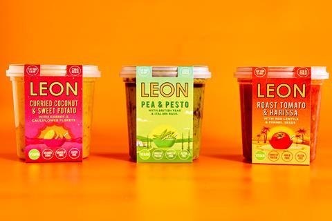 Leon soups and salads